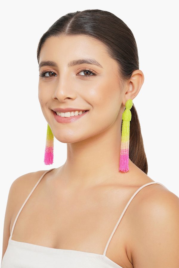 Tassel Pop Drop Earrings - Image 4