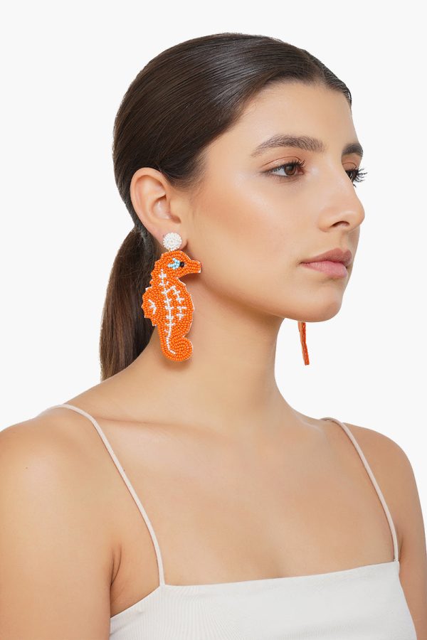 Elegance Seahorse Earrings - Image 4