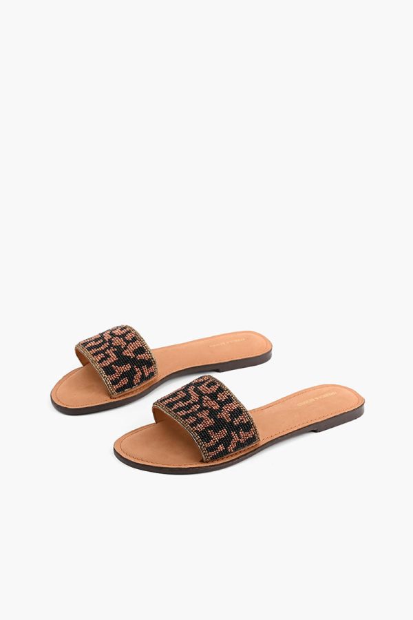 Champagne Slip-on Sandals - Image 2
