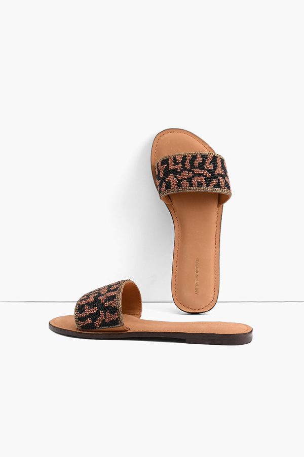 Champagne Slip-on Sandals - Image 3
