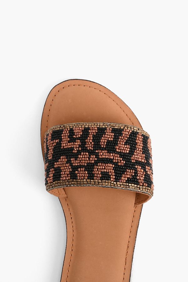 Champagne Slip-on Sandals - Image 4